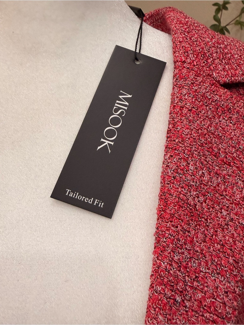 MISOOK Patchwork Tweed Long Duster Coat NWT- Size Medium - Picture 9 of 10